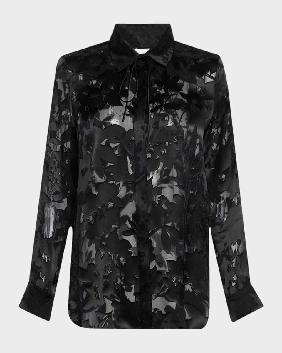 Mathias Button Down Devore Shirt
